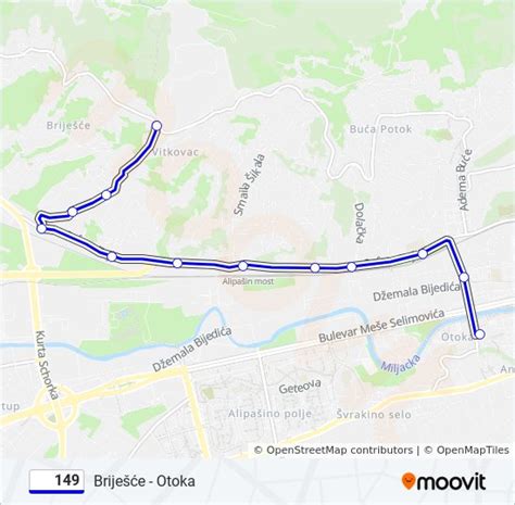 68a Trasa: Redovi vožnje, stajališta i mape .